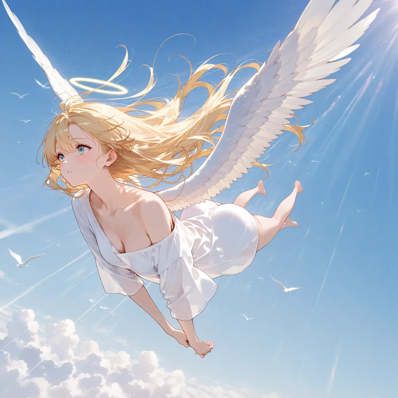 AI art 'Temporary Angel'