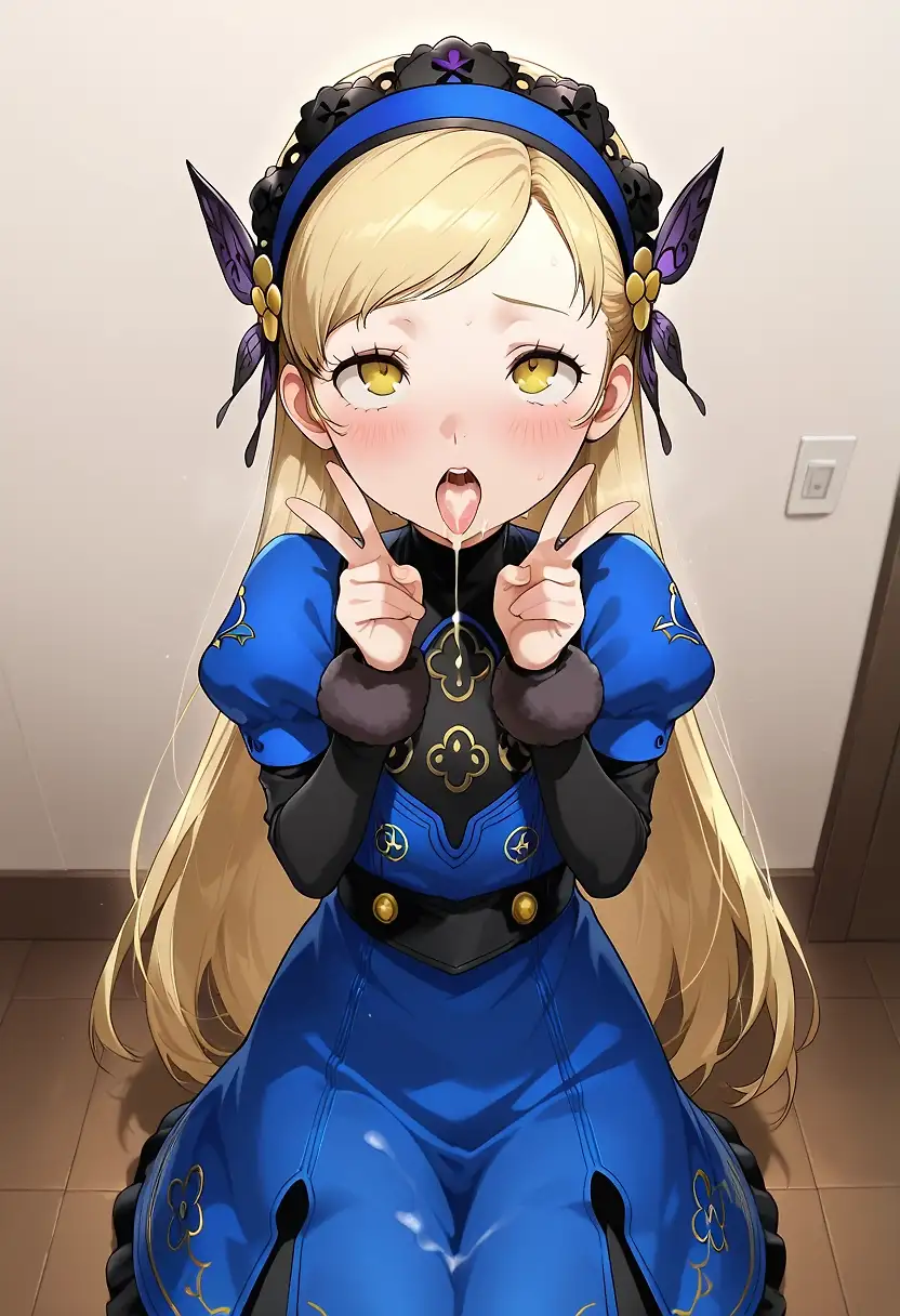 AI art "Lavenza persona 5"
