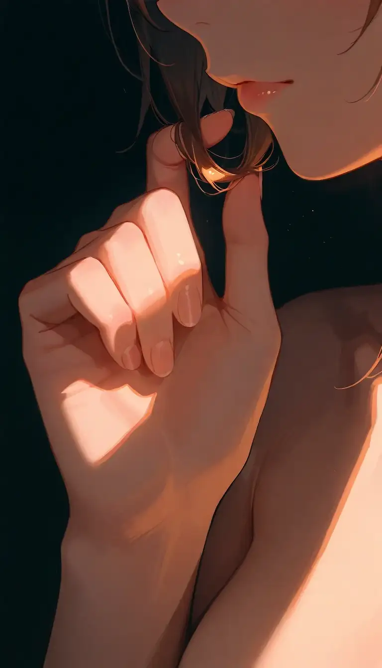 AI art '🖼️ Hand, Face, Hair' with user description 'It drives me crazy that Amanatsu sometimes draws 6 fingers, regardless of what I said in the negative prompt, so I started drawing only hands and experimenting. It turns out that the number of fingers is completely random, but fortunately in most cases the number of fingers is correct.'