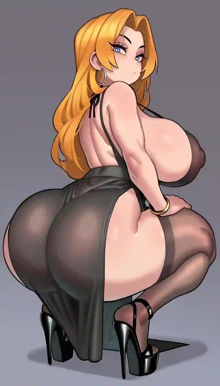 AI art 'Rangiku Matsumoto in black dress'