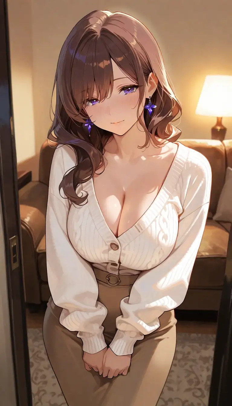 AI art 'Violet Milf' with user description 'Thanks for the prompts provided by @hennessy09'
