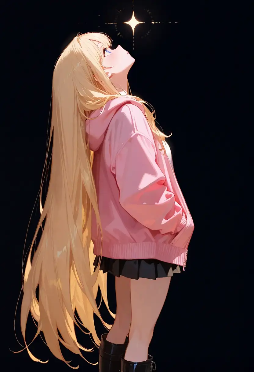 AI art 'Guess who she is' with user description 'I have a faible for side characters, if anyone guesses her name, I did a decent job. The images show the advancement of my attempts to generate something I was satisfied with.'