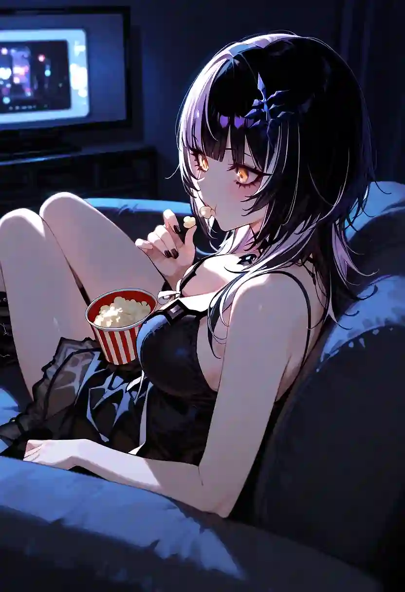 AI art "The Holoadvent Affair Series - Part One: Shiori Novella."