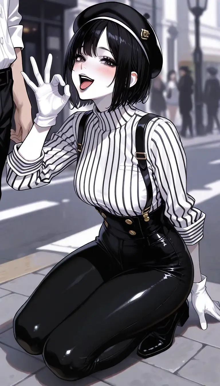 AI art "Mime attack 2"