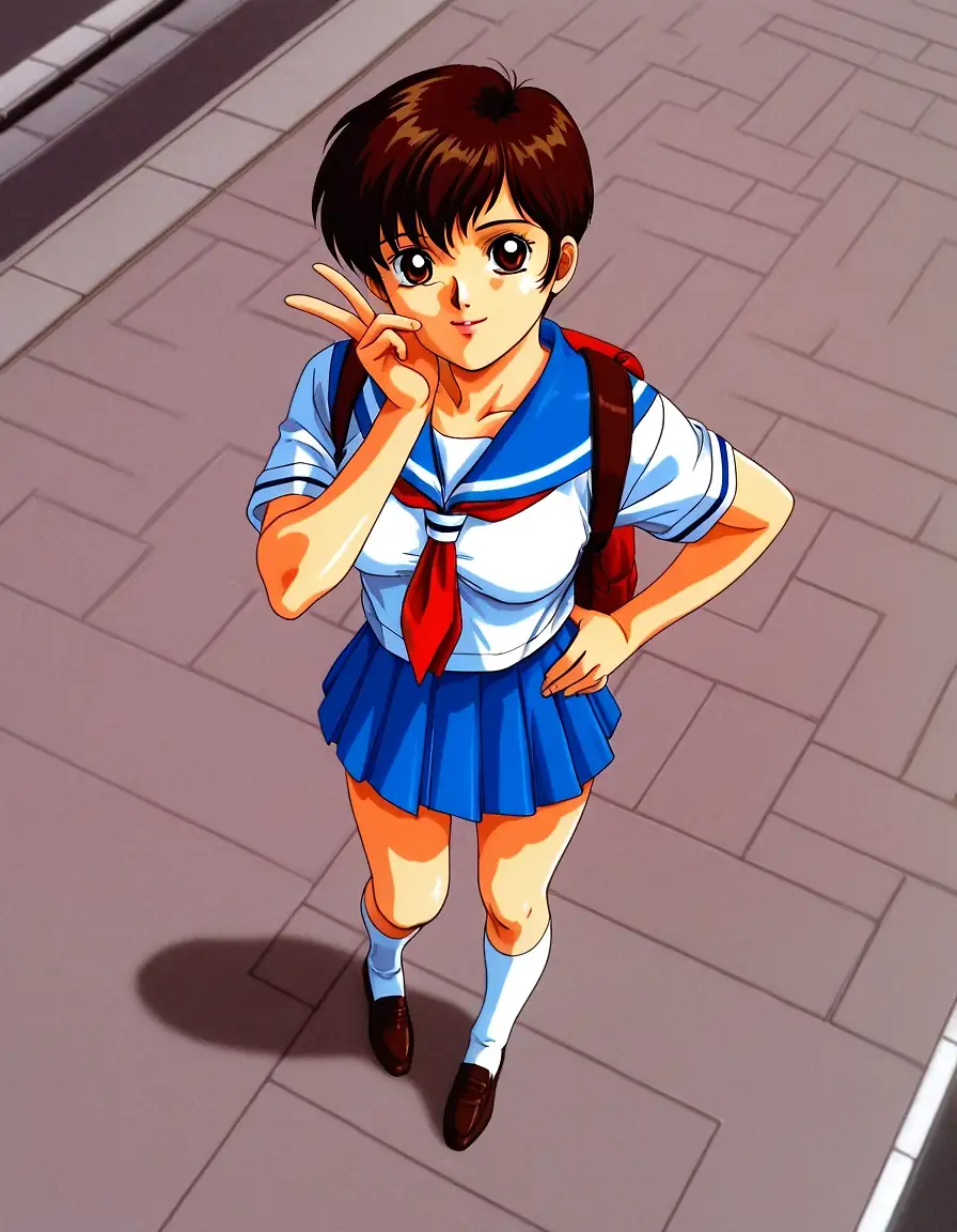 AI art 'Samurai girl'