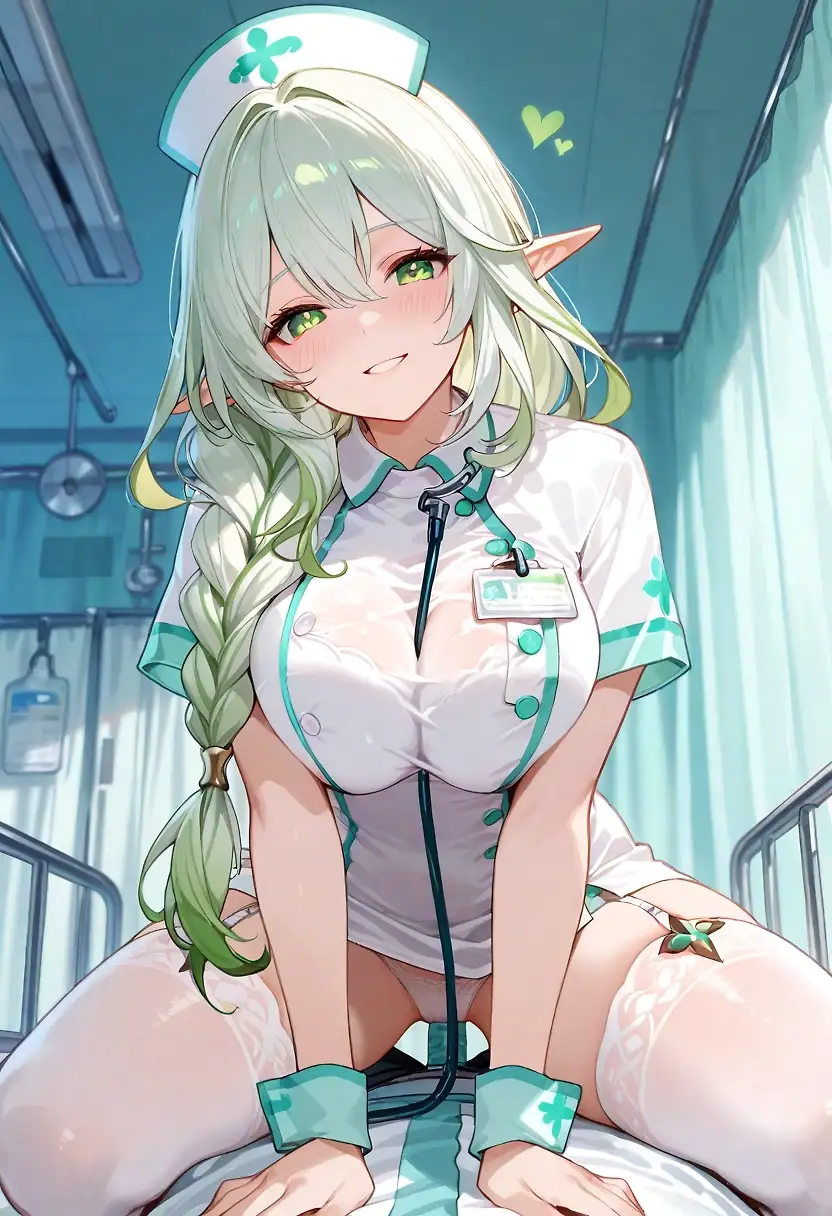 AI art 'Rukkhadevata nurse'