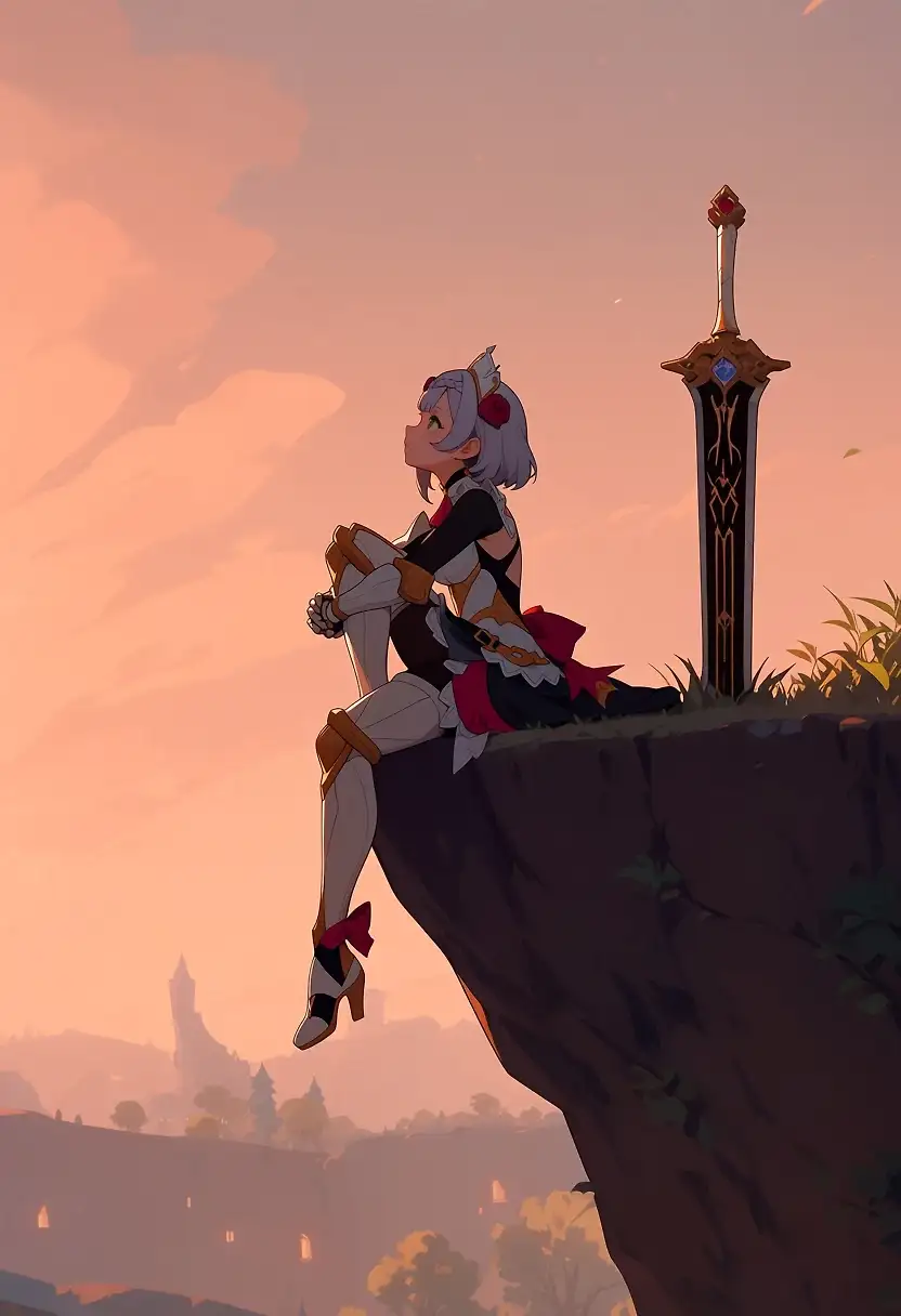 AI art 'Noelle'