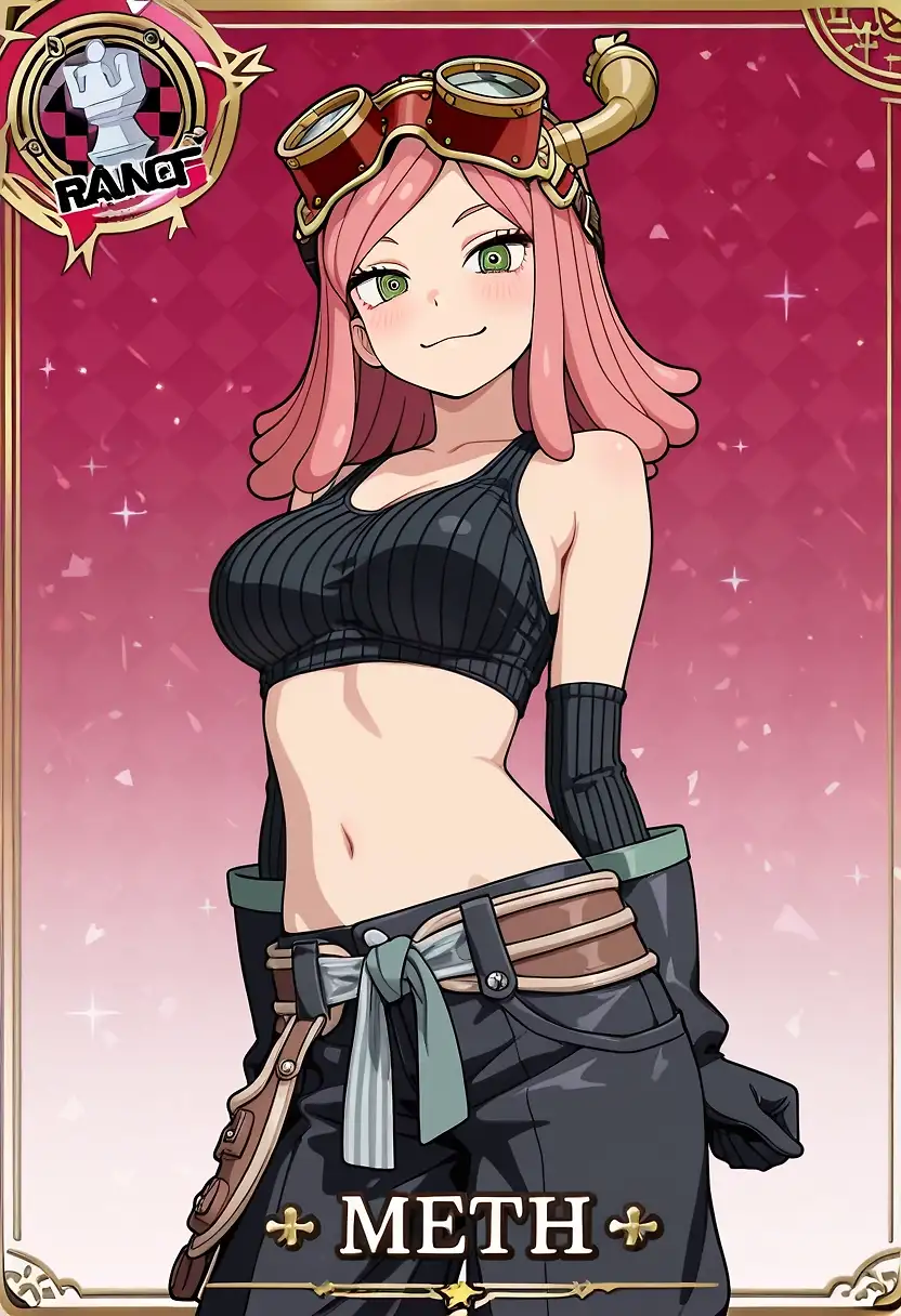 AI art "Waifu - TCG Mei Hatsume Edition"