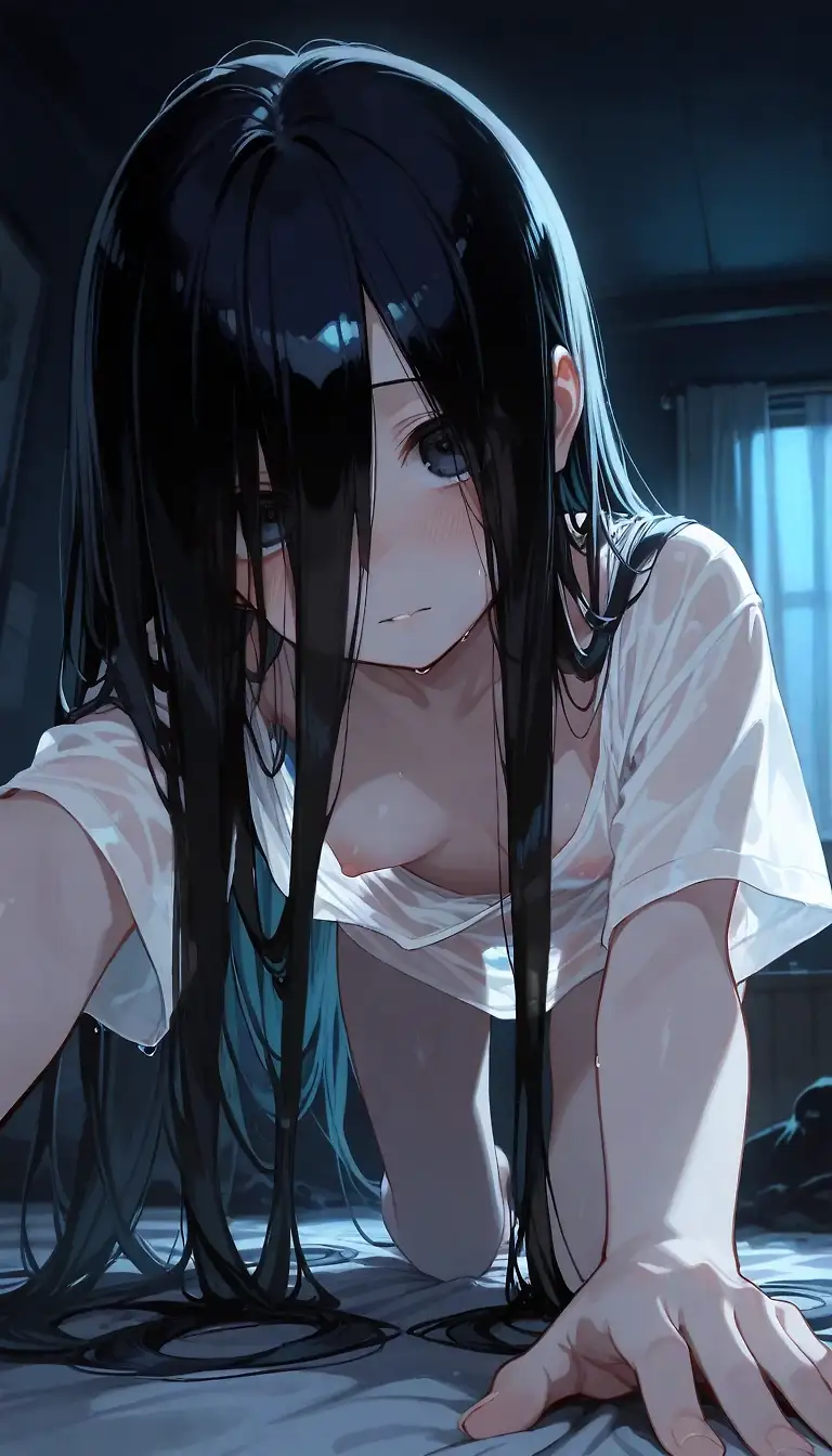 AI art 'Sadako'