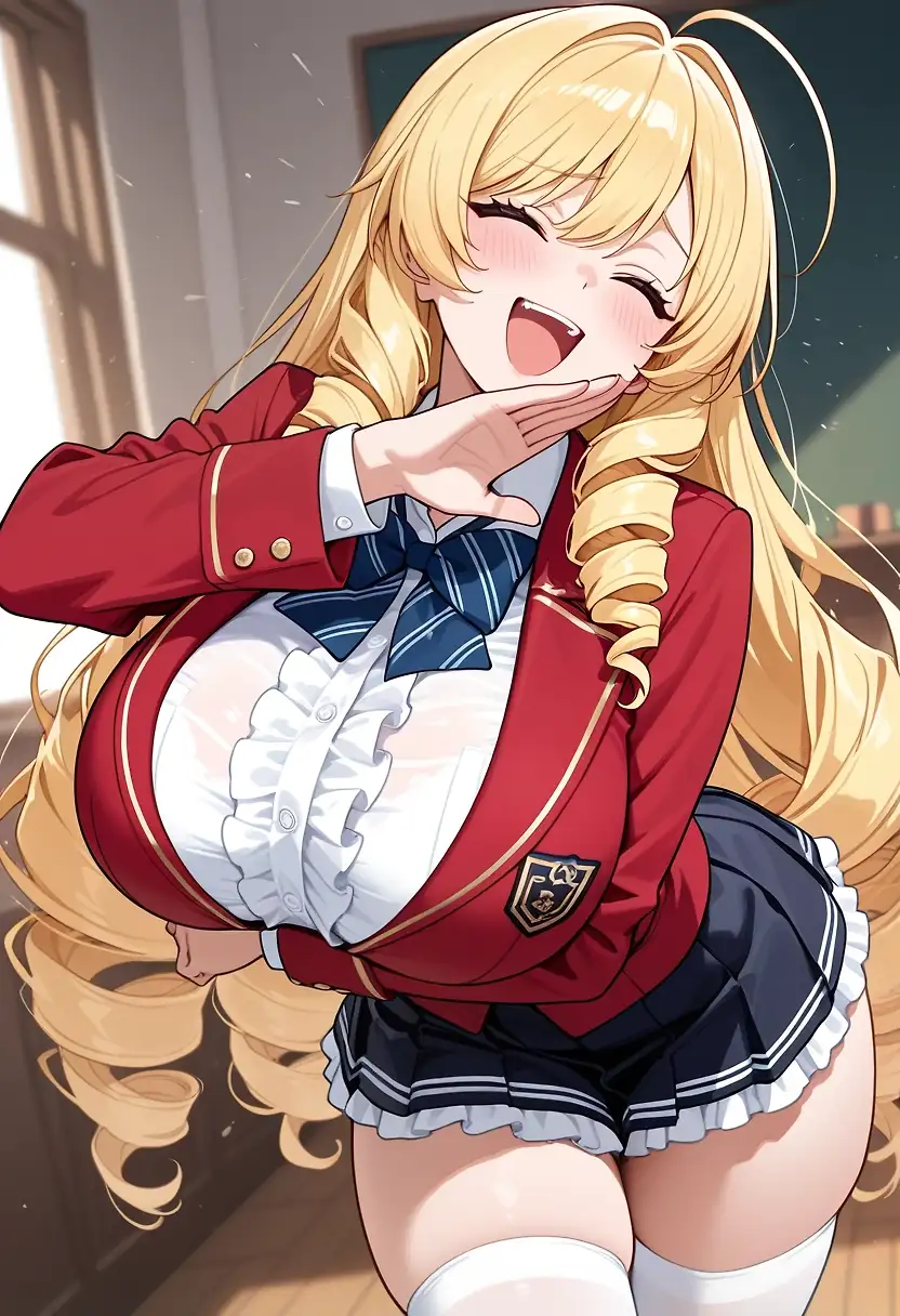 AI art "Ojou-sama"