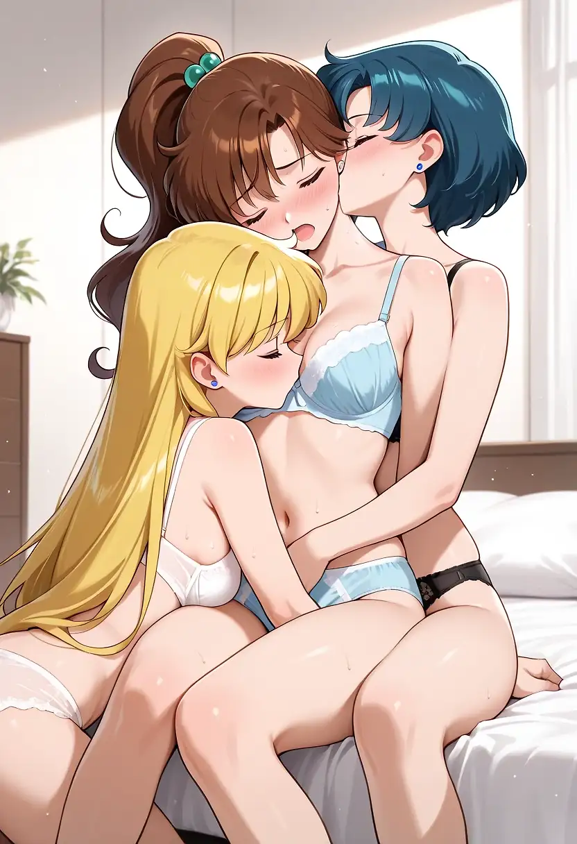 Ami, Minako y Makoto Video Test 2