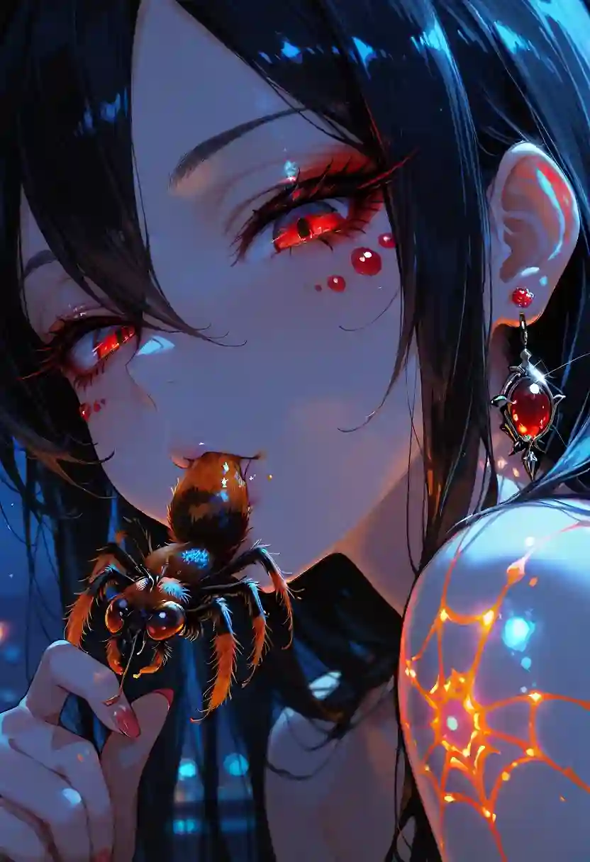 AI art "Some spider's test"