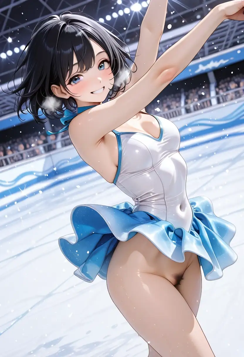 AI art 'フィギュアスケート'