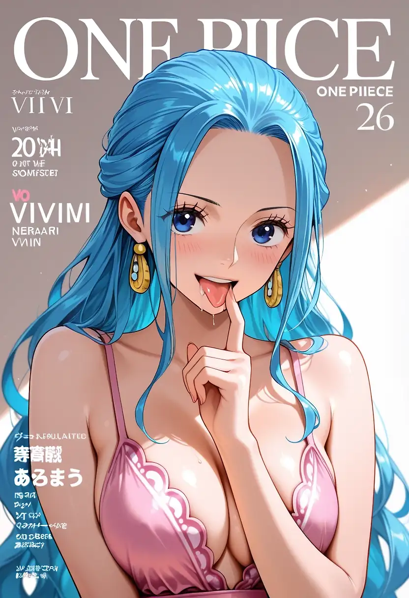 AI art 'Vivi Magazine Cover'