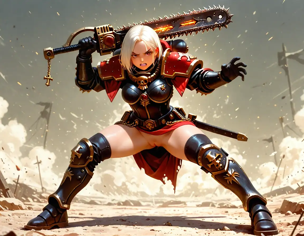 AI art 'For the Emperor!'