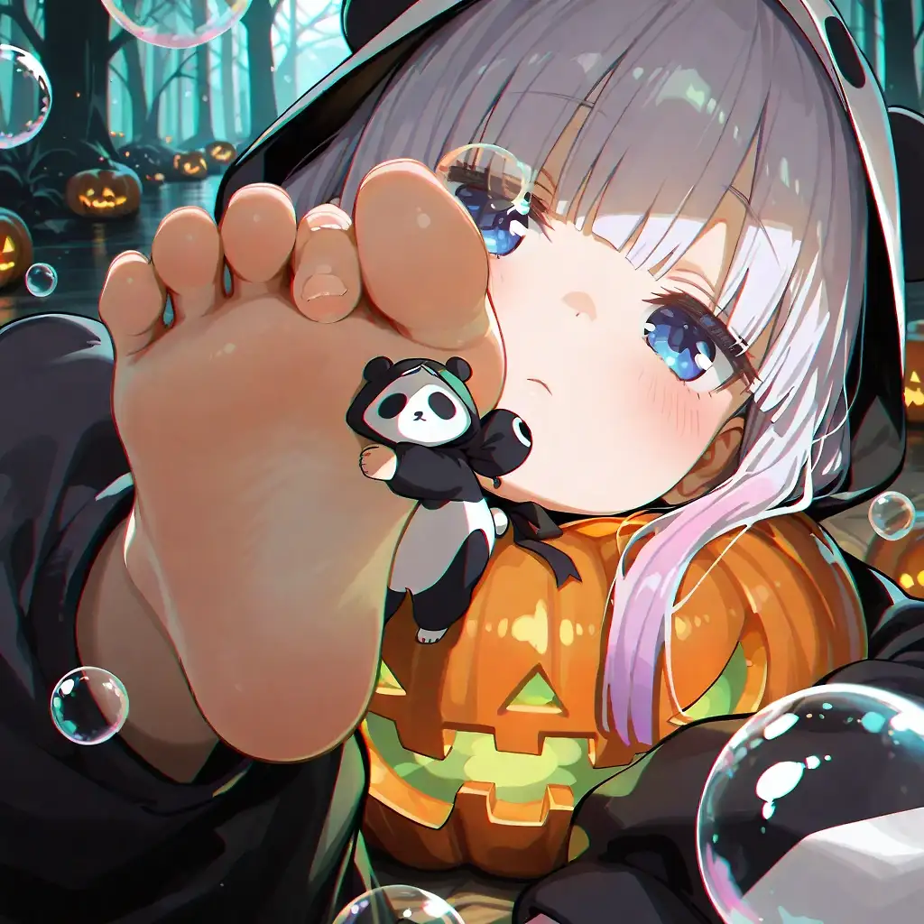 AI art 'Panda Kanna'