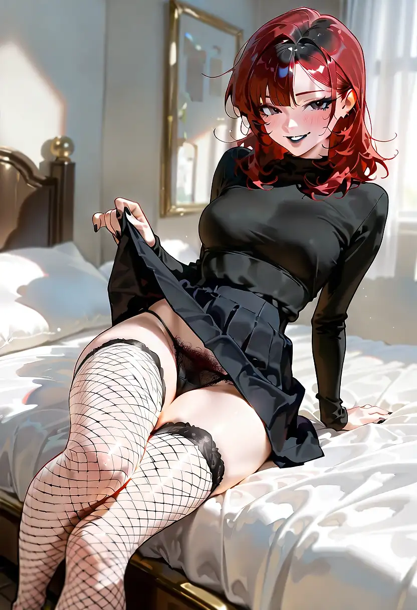 AI art "Taking the goth home"