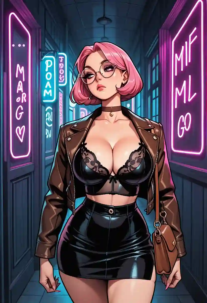 AI art 'Miss pink (Image)'