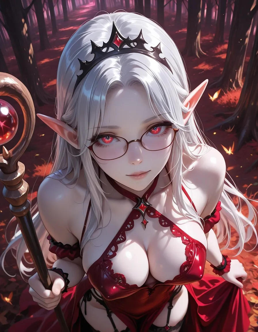 AI art "Dhampir" with user description "guess her class"
