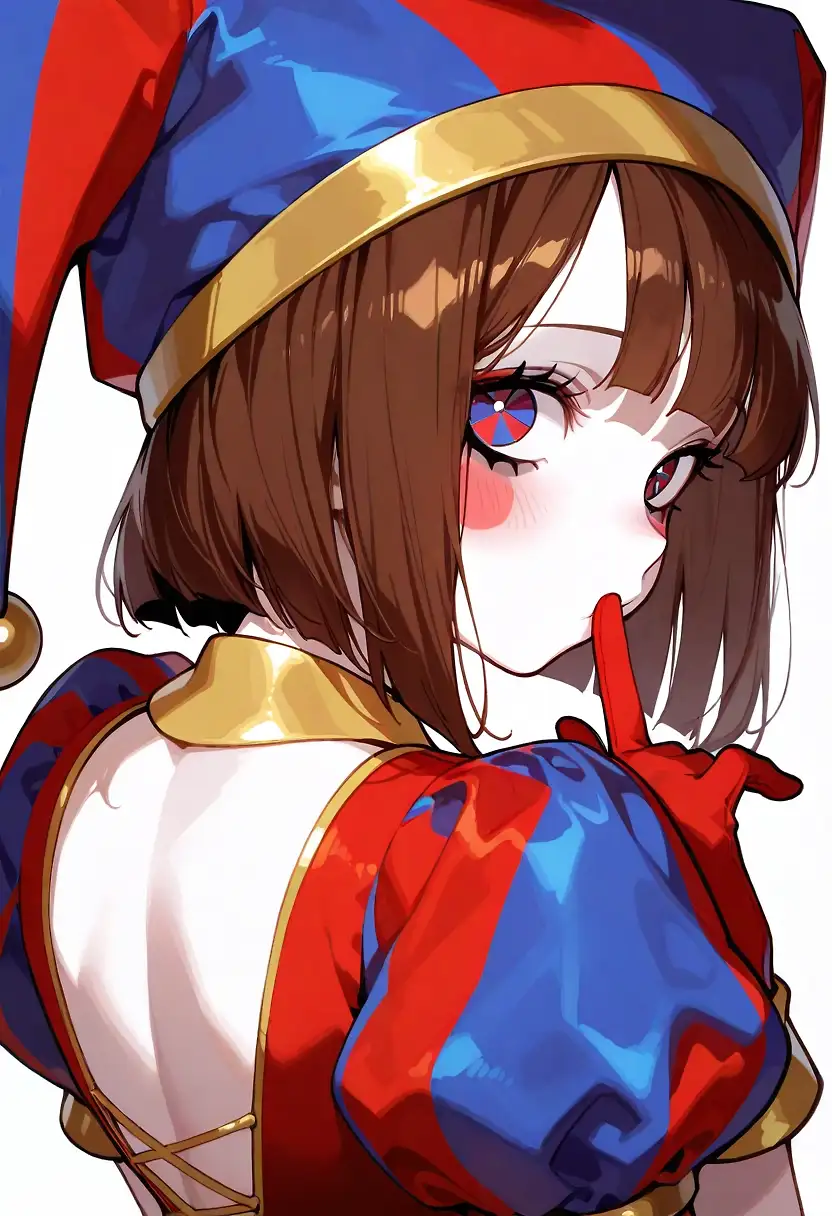 AI art "Pomni part 1"