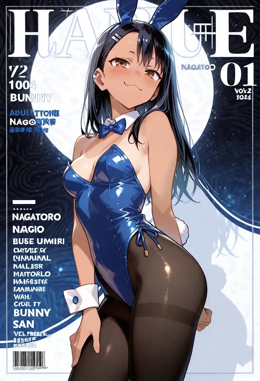 AI art "Nagatoro bunny"