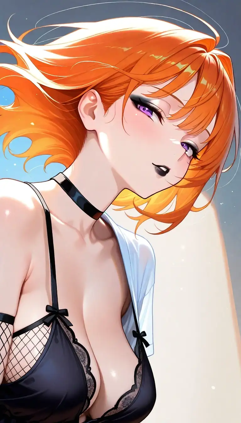 AI art 'Goth girl action'