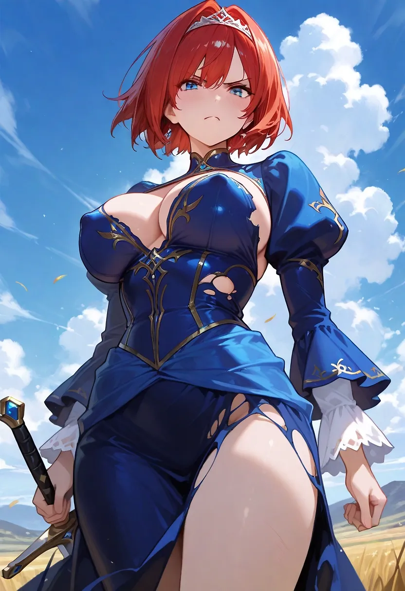 The Queen Stands Defiant