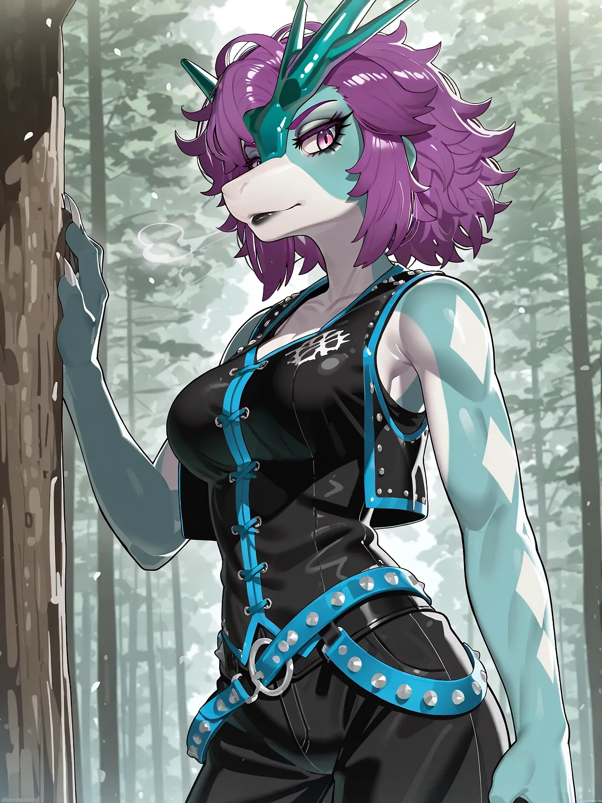 Pokegirls: Suicune and Scyther (again)