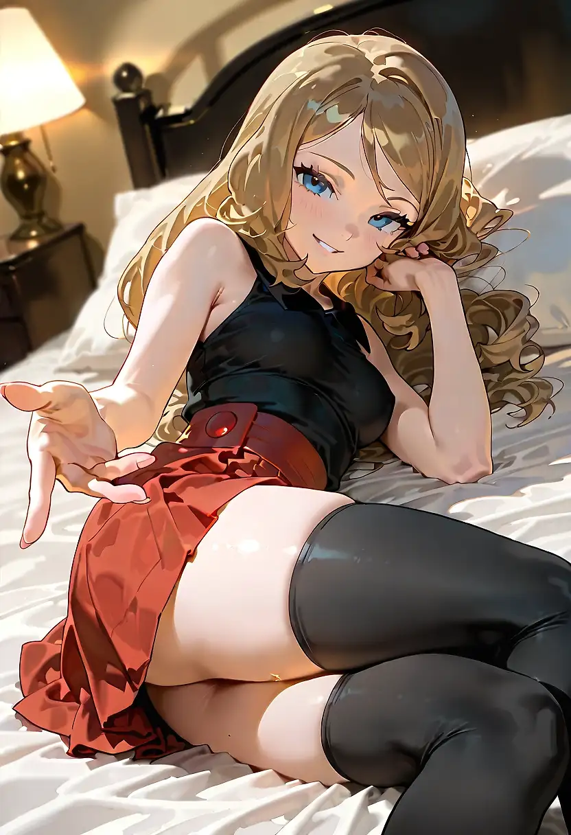 AI art 'Serena Stripping And Blowing'