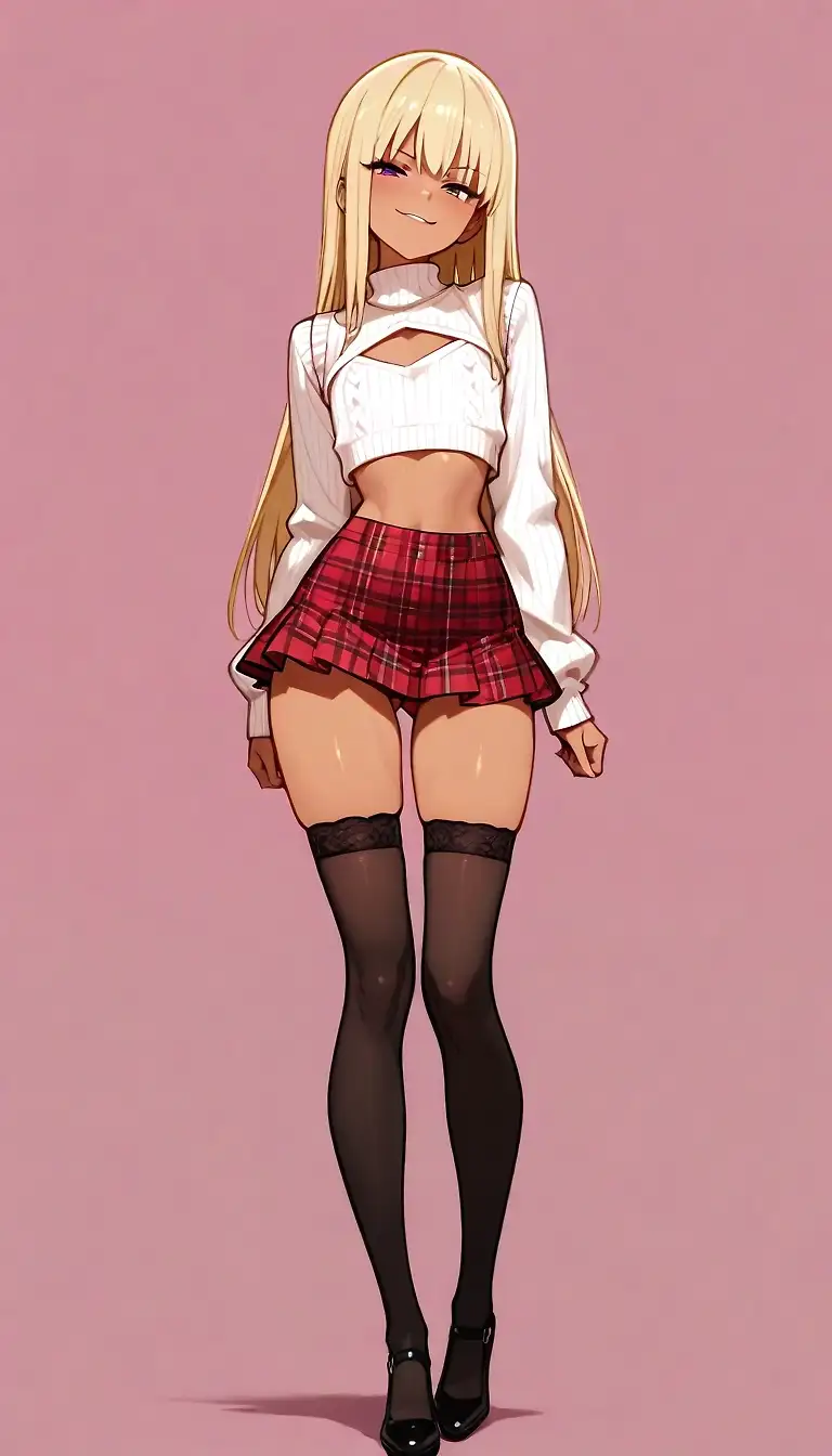 AI art 'Blonde College Library Slut'