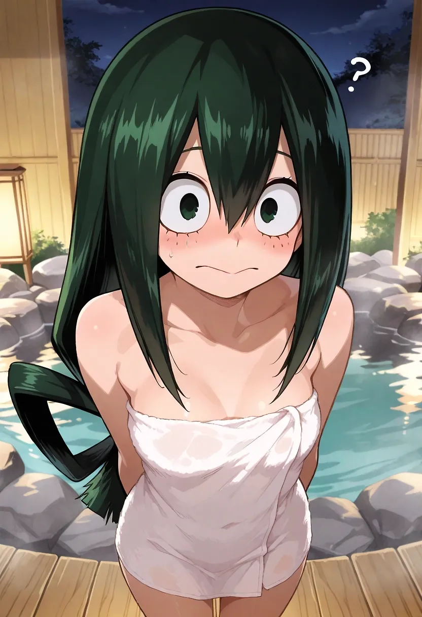 Onsen with Tsuyu