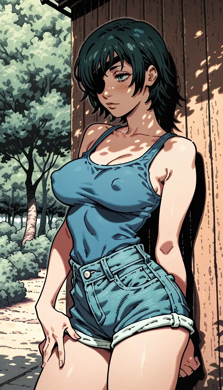 AI art "Himeno (Chainsaw Man)"