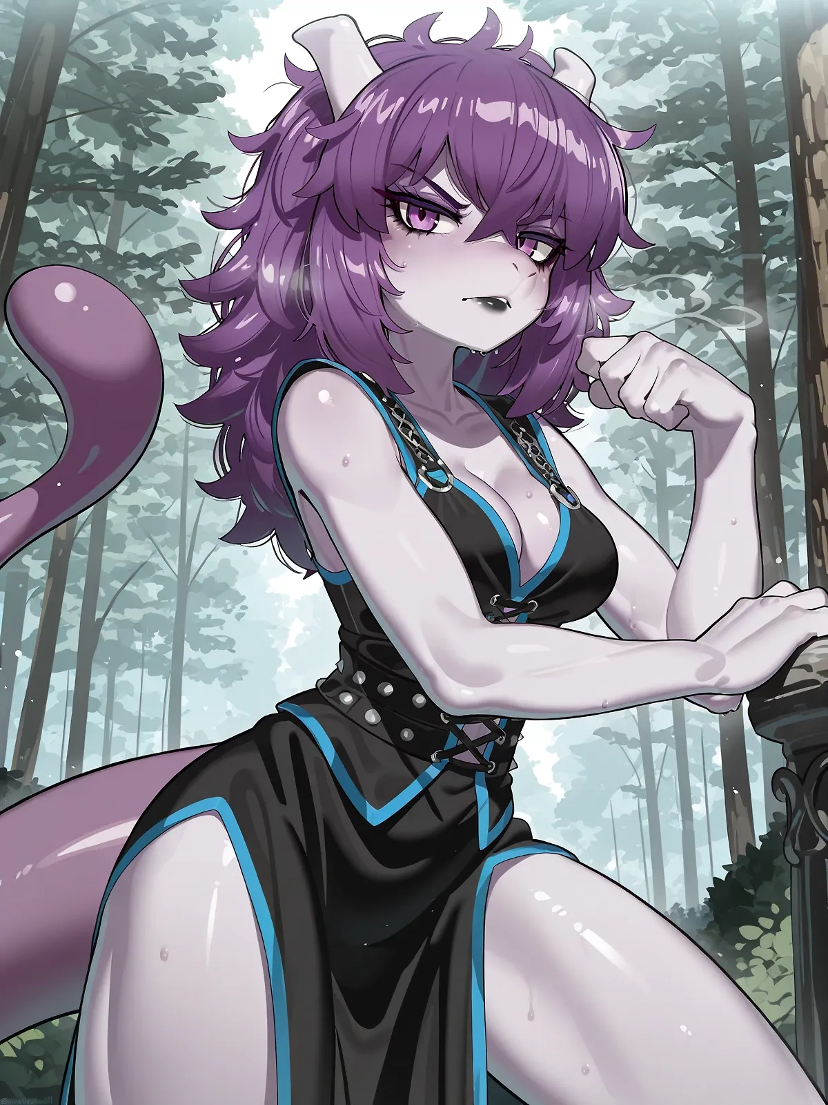 Pokegirls: Mewtwo, Mew and Pheromosa