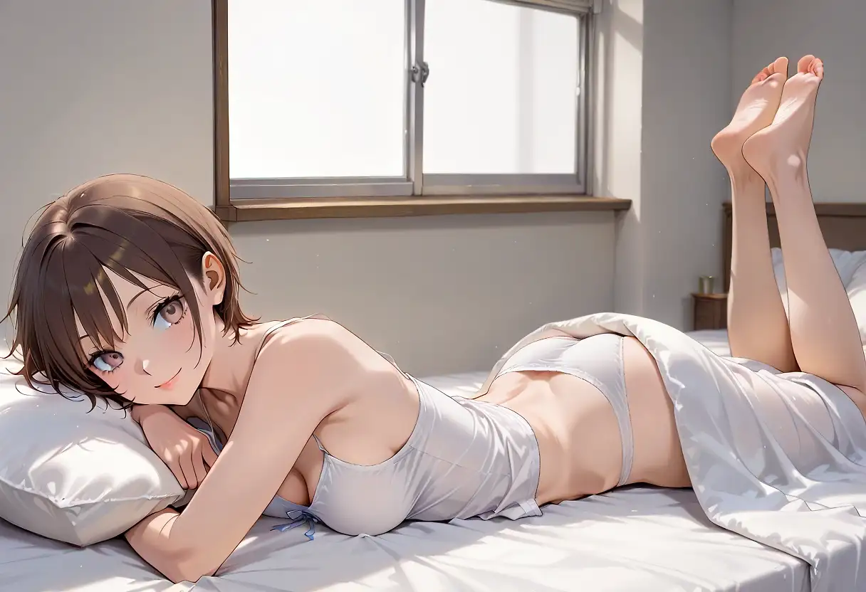 AI art 'Ex-girlfriend' with user description 'She's currently my wife'