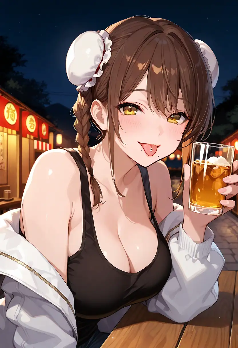 AI art 'Drinking with Yuki (CZN) Pt.01'