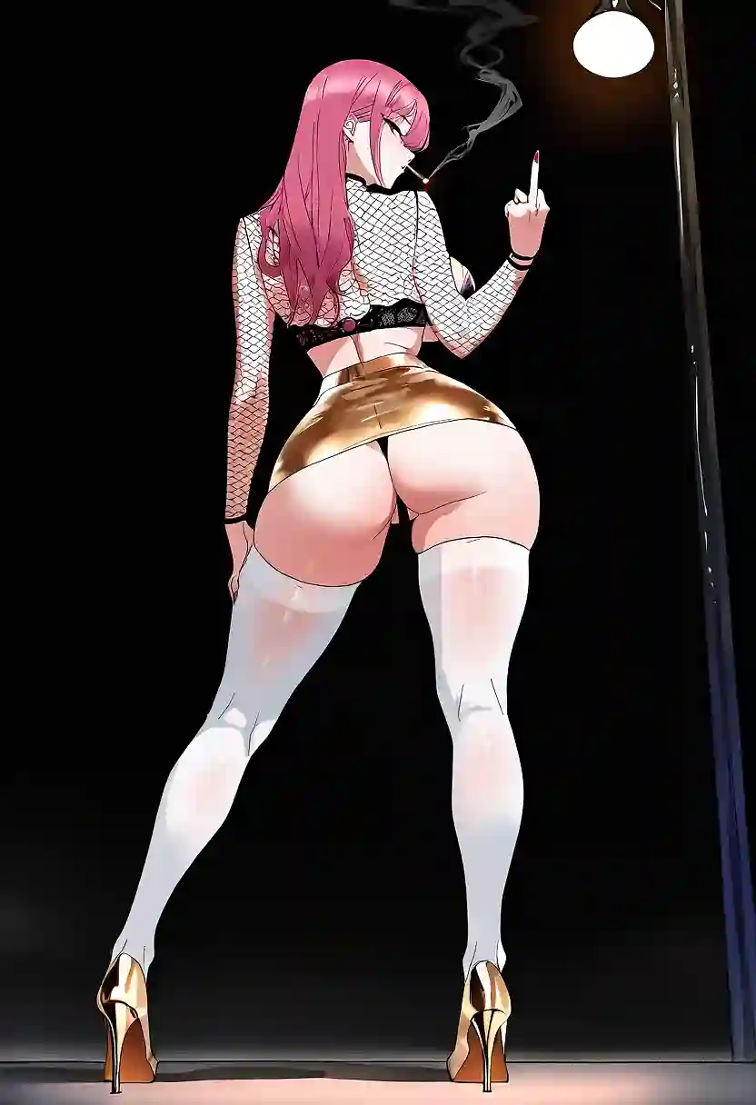 AI art 'Girl belong to the street'