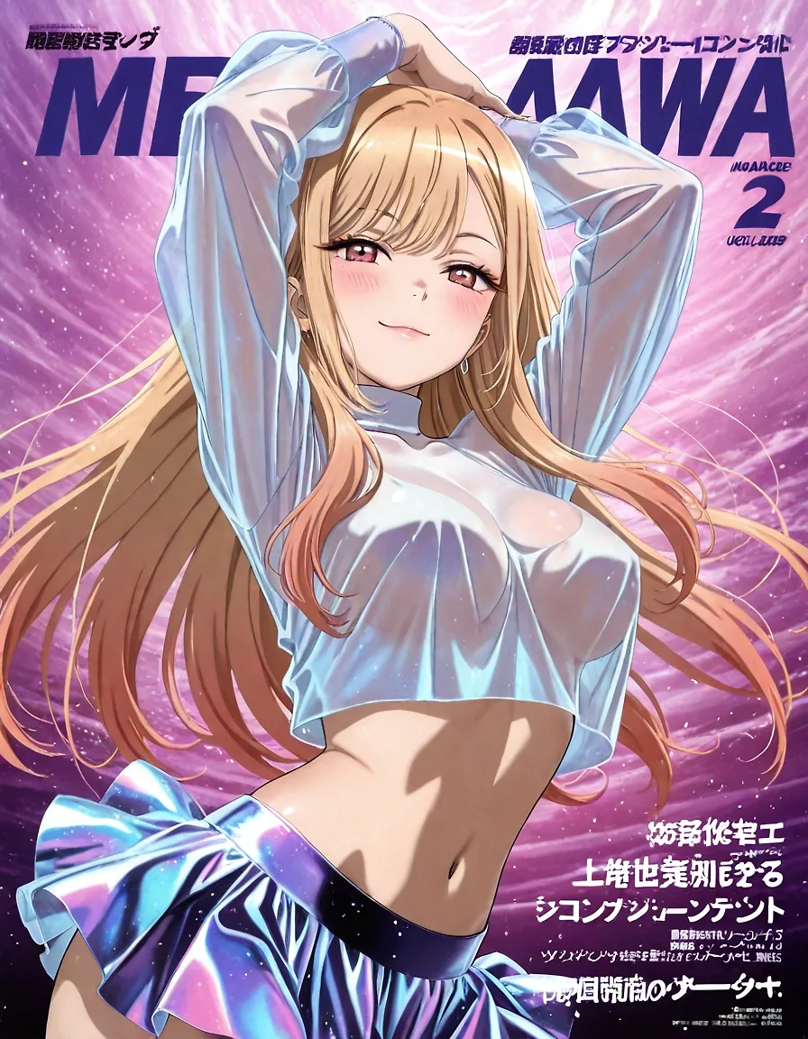 first magazine cover test