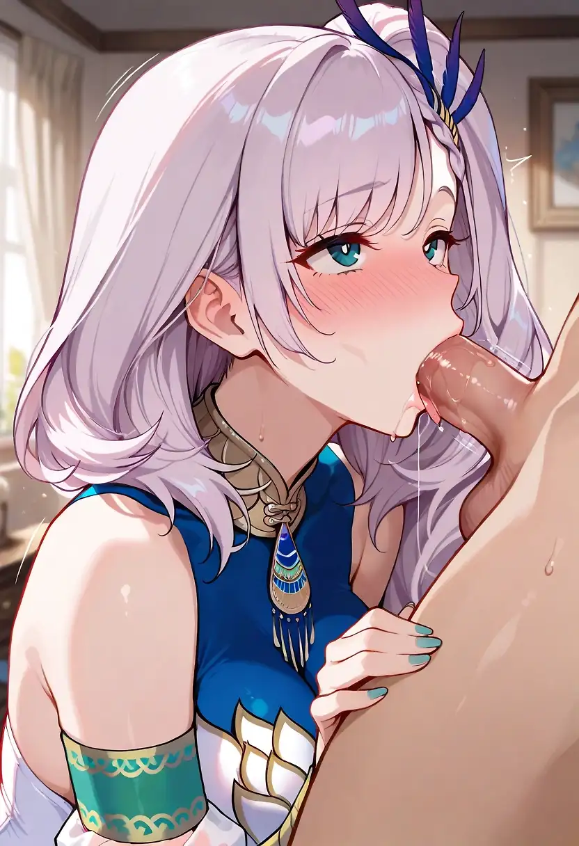 AI art "Deep throat"