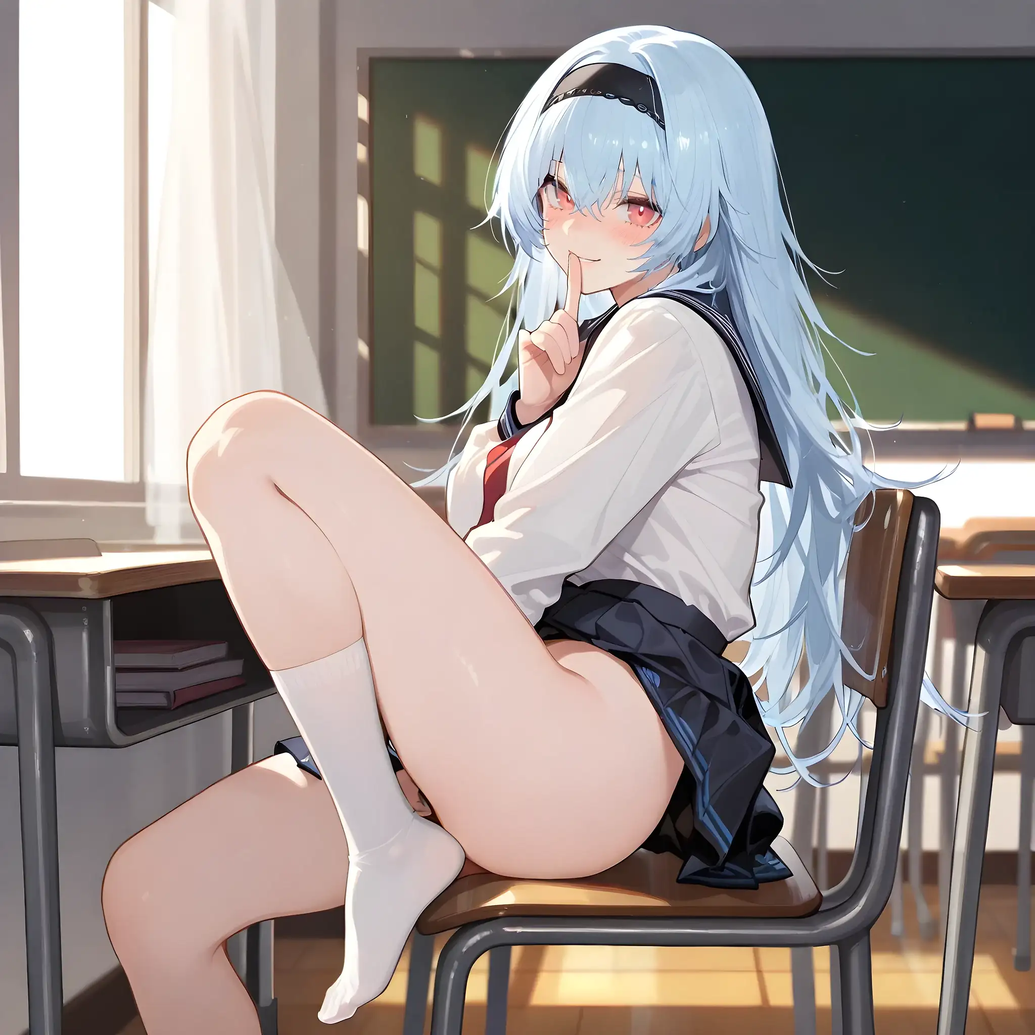 AI art 'Thunder(gfl)'