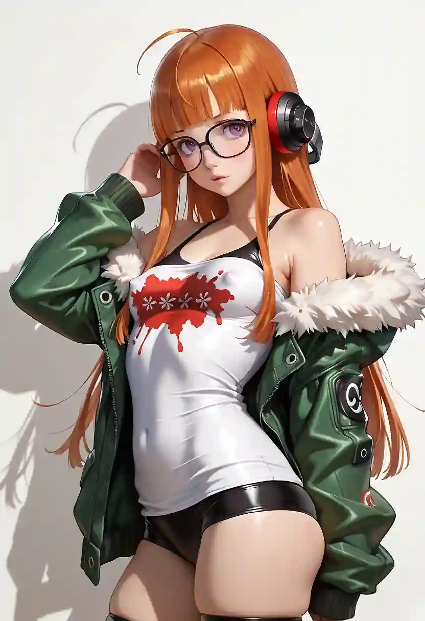 AI art "Futaba"