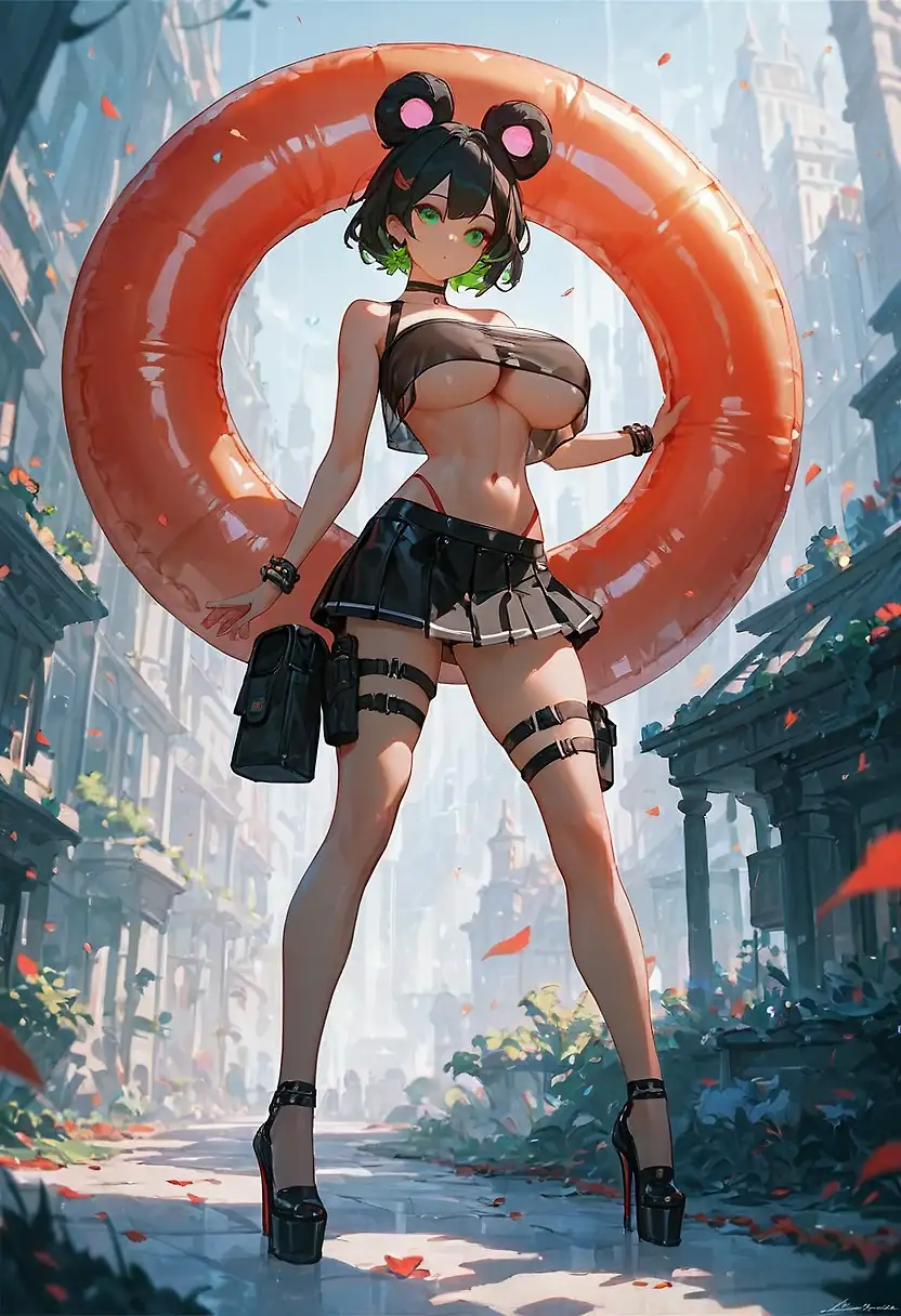 AI art "Panda agent"