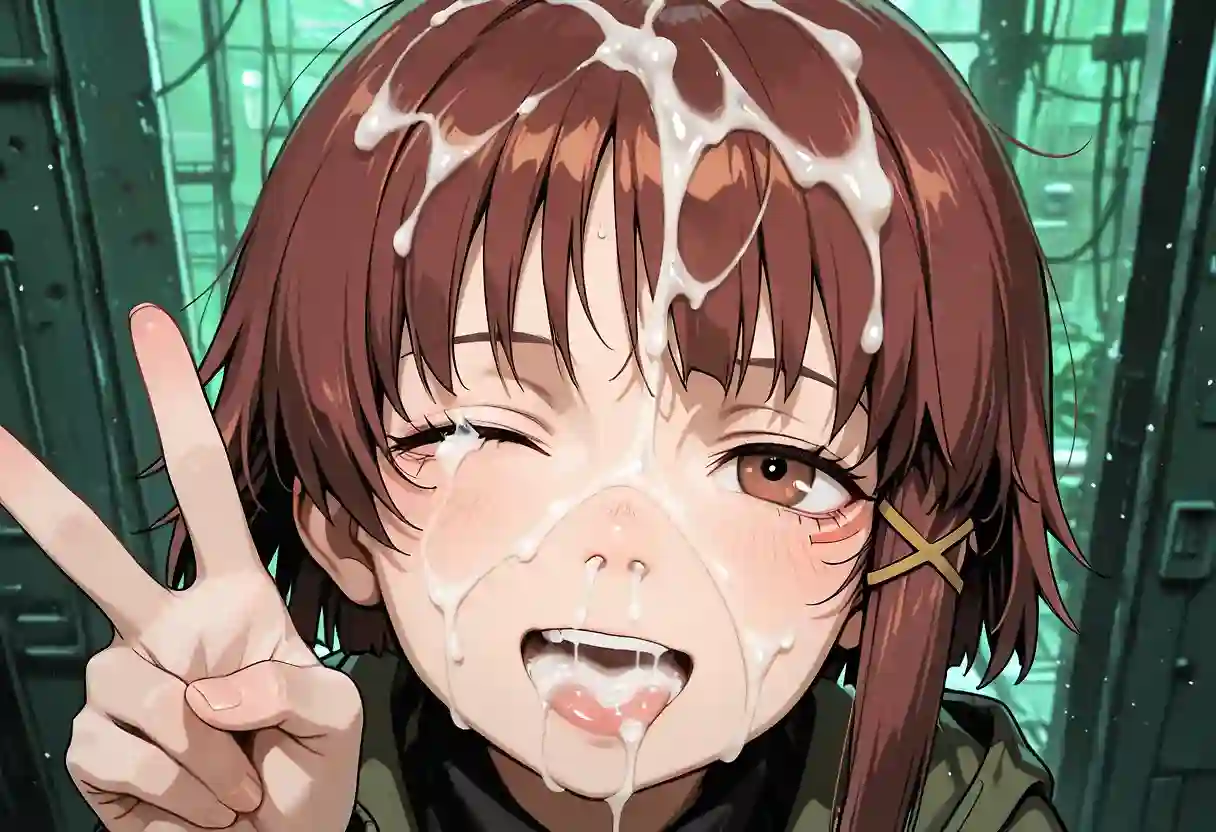 AI art "She likes bukkake."