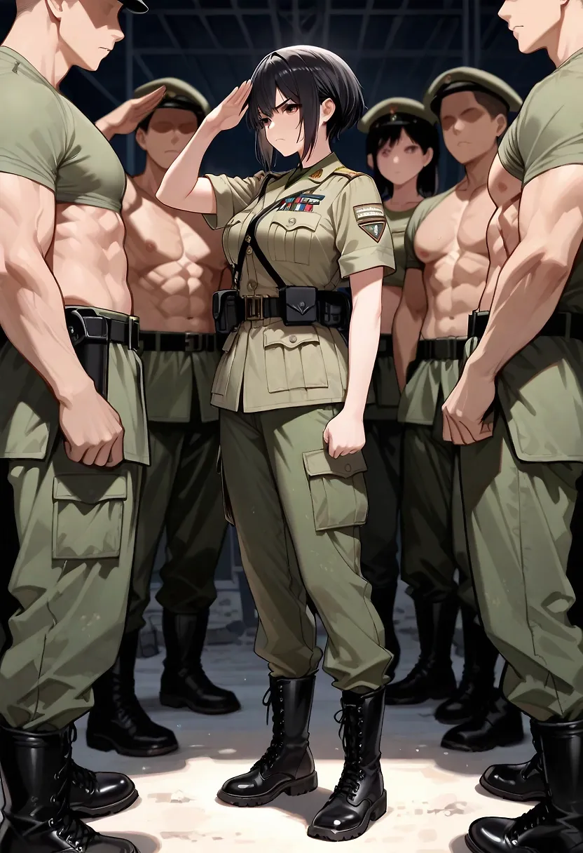 The commander and her squad.