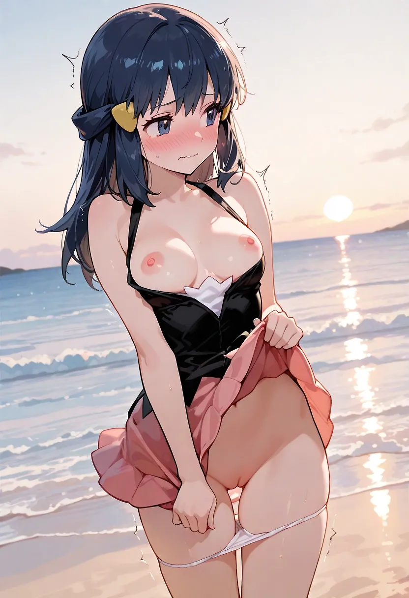 I guess I lost, here's your prize. (Dawn x Empoleon)