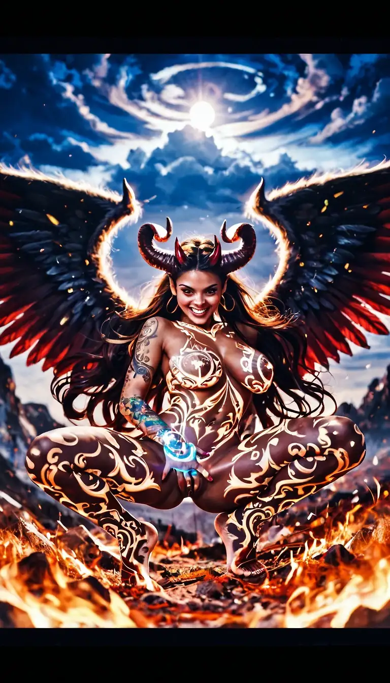 AI art "Temptations of Lilith"