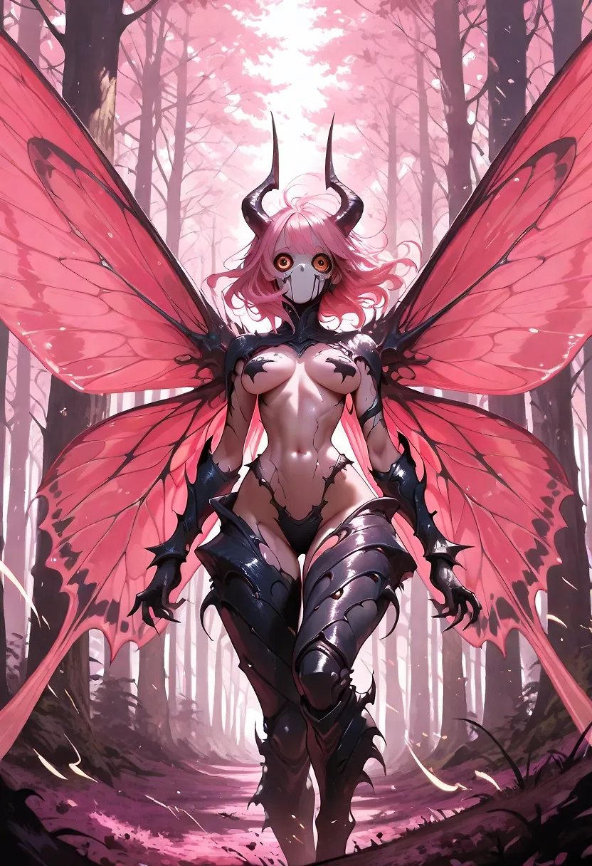AI art "Cute butterfly girl"