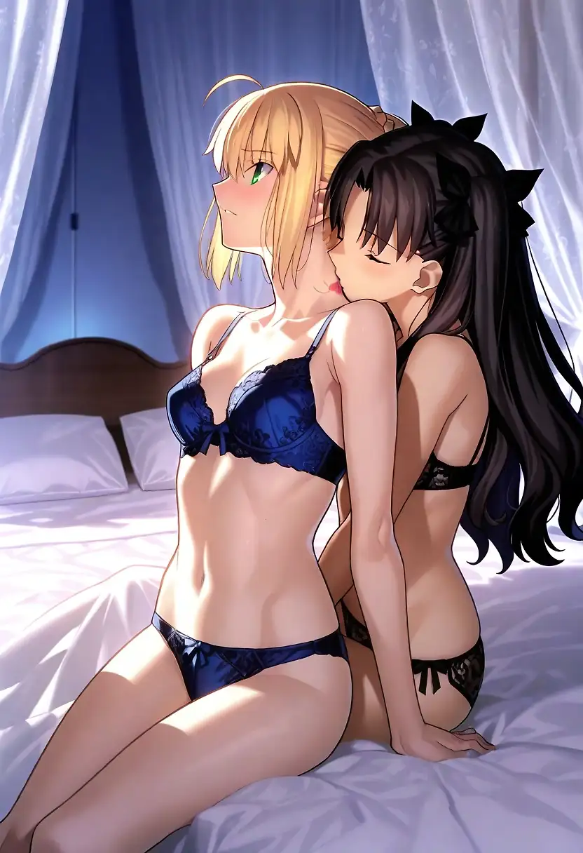 Saber x Toesaka Rin