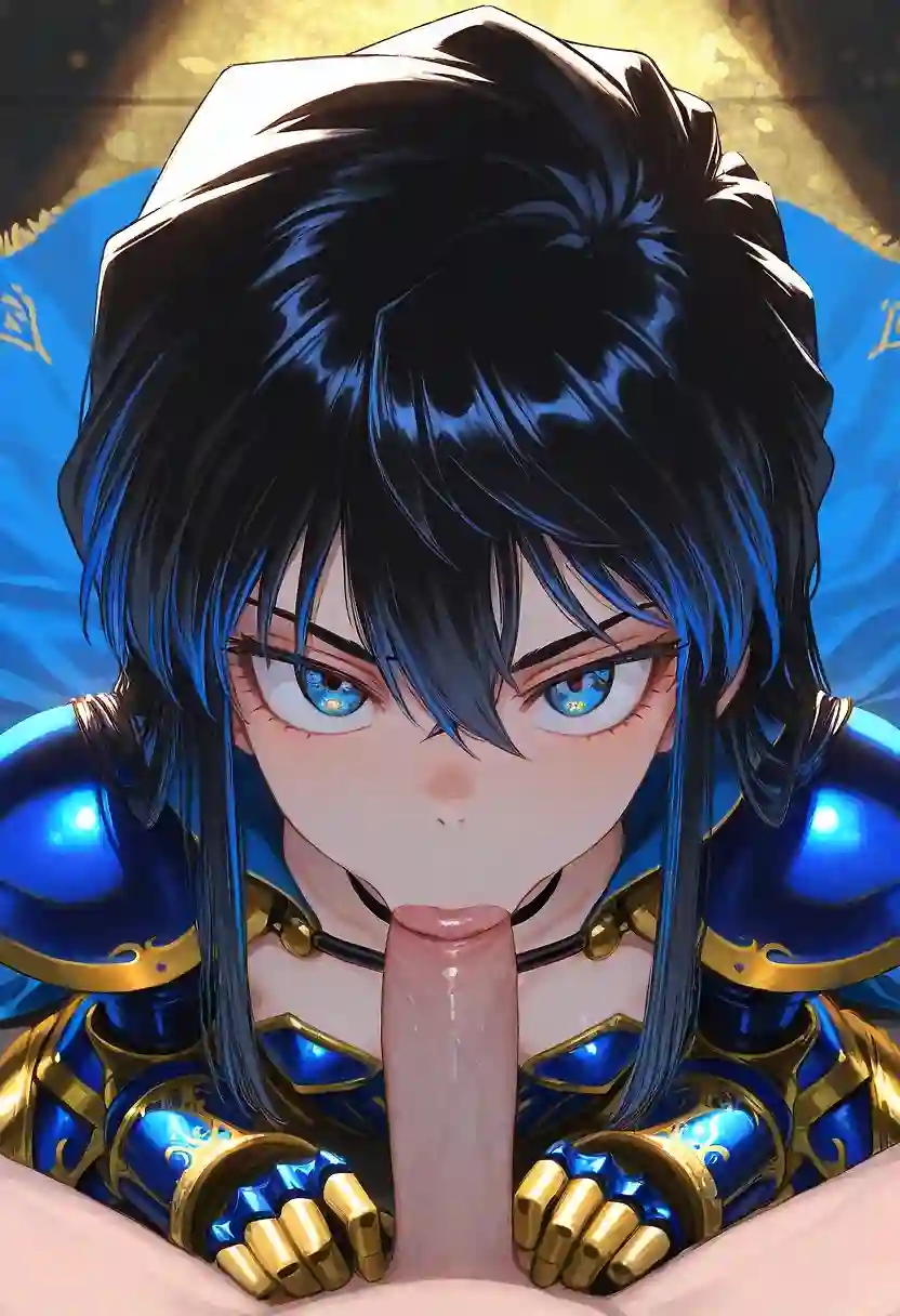 AI art 'Anara knight cosplay' with user description 'What can I say? She likes dressing up these days.'