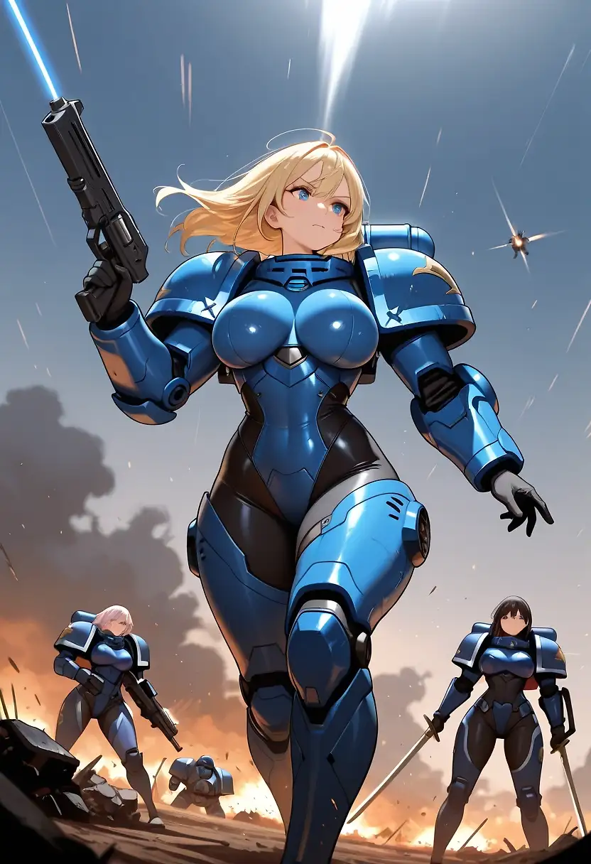 AI art "For Ultramar"