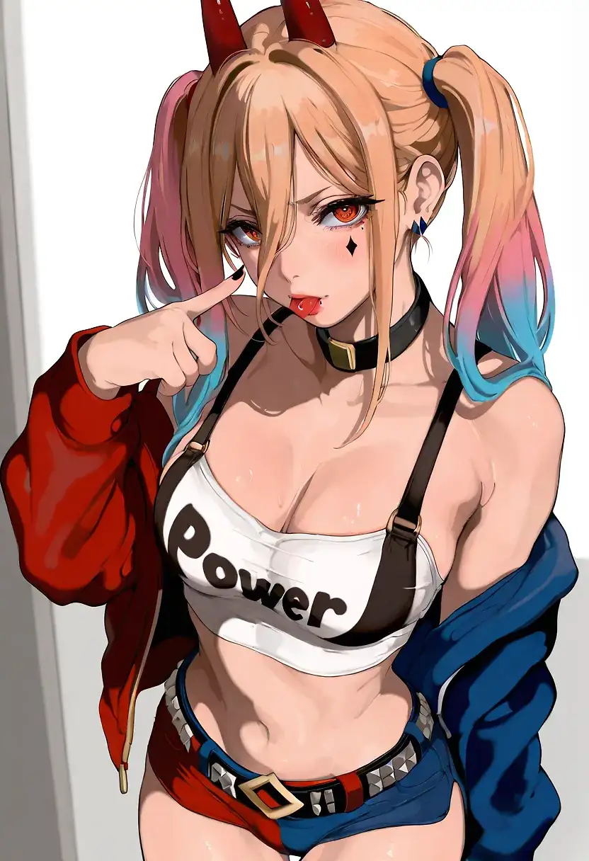AI art "Chainsaw Man girls cosplay as DC"